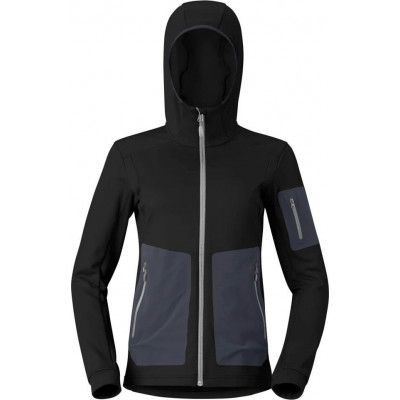 Norrøna Women's Falketind Warm Stretch Hood Caviar Black