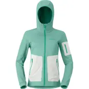 Norrøna Women's Falketind Warm Stretch Hood Malachite Green