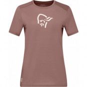 Norrøna Women's Femund Equaliser Merino T- Shirt Grape Shake