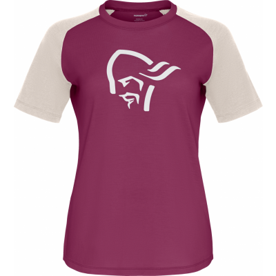 Norrøna Women's Femund pureUll T-Shirt Violet Quartz