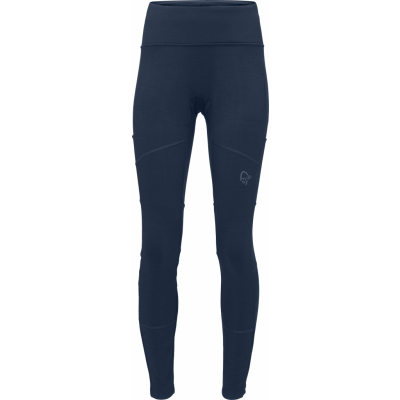 Norrøna Women's Femund Warmwool Flex2 Tights Indigo Night