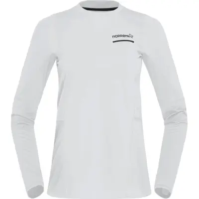 Norrøna Women's Senja Equaliser Lightweight Long Sleeve  Snow White