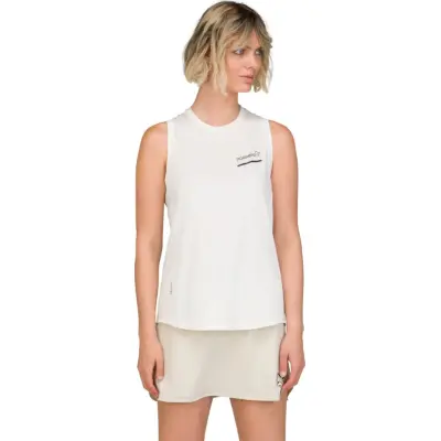 Norrøna Women's Senja Equaliser Tank Top Snow White