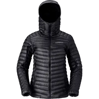 Norrøna Women's Trollveggen Superlight Down Hood Caviar Black