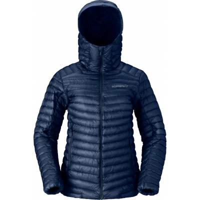 Norrøna Women's Trollveggen Superlight Down Hood Indigo Night Blue