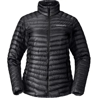 Norrøna Women's Trollveggen Superlight Down Jacket Caviar Black