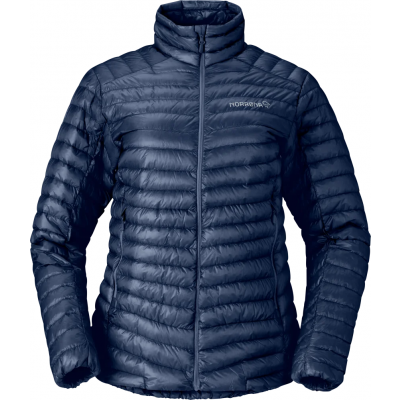 Norrøna Women's Trollveggen Superlight Down Jacket Indigo Night Blue