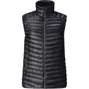Norrøna Women's Trollveggen Superlight Down Vest Caviar Black