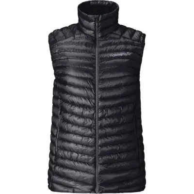 Norrøna Women's Trollveggen Superlight Down Vest Caviar Black