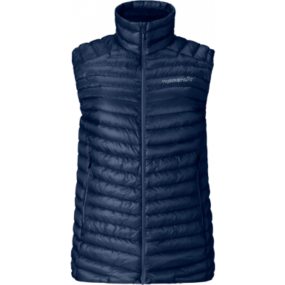 Norrøna Women's Trollveggen Superlight Down Vest Indigo Night Blue