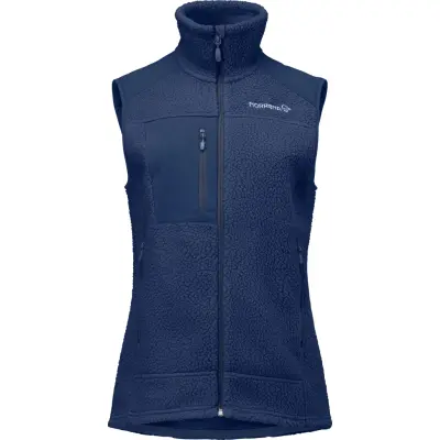 Norrøna Women's Trollveggen Warm3 Vest Indigo Night