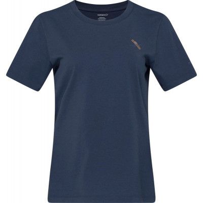 Norrøna Women's /29 Cotton Activity Embroidery T-Shirt Indigo Night