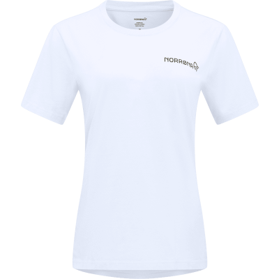 Norrøna Women's /29 Cotton Duotone T-Shirt Pure White