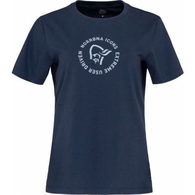 Norrøna Women's /29 Cotton Icons T-Shirt Indigo Night