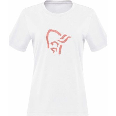 Norrøna Women's /29 Cotton Material Viking T-Shirt Pure White