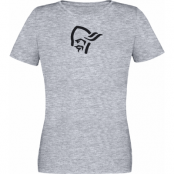 Women's /29 Cotton Viking T-shirt Drizzle Melange/Caviar
