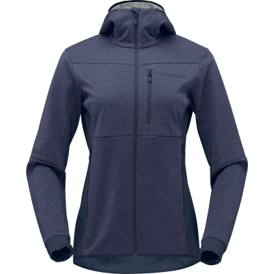 Norrøna Women's Falketind Warm2 Octa Hood Indigo Night