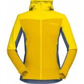 Women's Falketind Warmwool2 Stretch Zip Hood Blazing Yellow/Sulphur