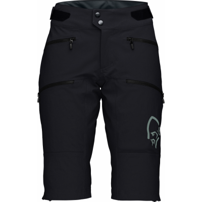 Norrøna Women's Fjørå Flex1 Heavy Duty Shorts Caviar/Castor Grey