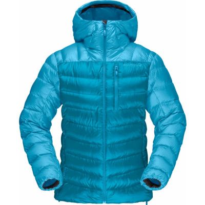 Women's Lyngen Down850 Hood Aquarius/Hawaiian Surf
