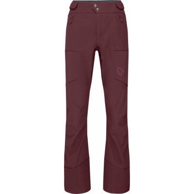Norrøna Women's Lyngen Hiloflex200 Slim Pants Tawny Port