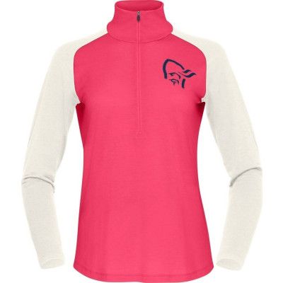 Women's Norrøna Pureull Zip Neck-C01