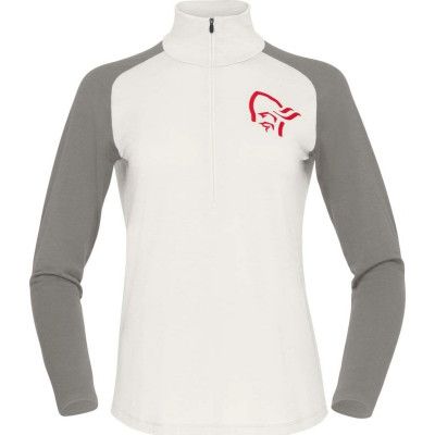 Women's Norrøna Pureull Zip Neck