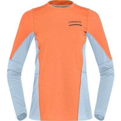Norrøna Women's Senja Equaliser Lightweight Long Sleeve  Flamingo
