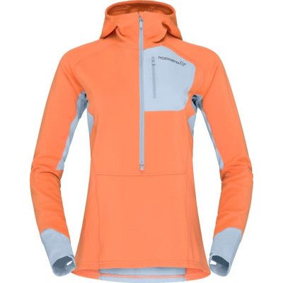 Norrøna Women's Senja Warm1 Hood Flamingo