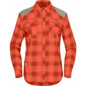 Women's Svalbard Flannel Shirt  Orange Alert/Rooibos Tea
