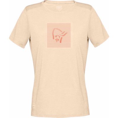 Norrøna Women's Svalbard Wool T- Shirt Snowdrop