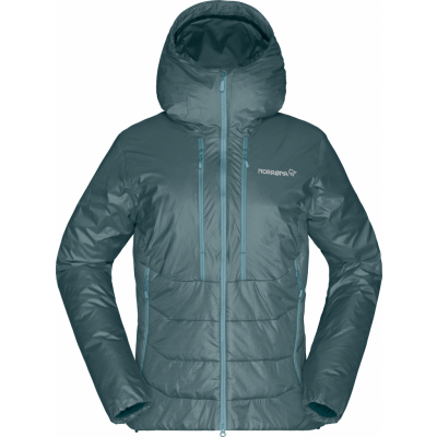 Norrøna Women's Trollveggen Primaloft100 Zip Hood North Atlantic