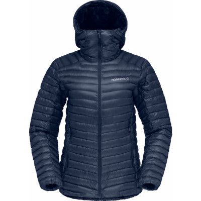 Norrøna Women's Trollveggen Superlight Down850 Hood Indigo Night