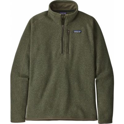 Patagonia Men's Better Sweater 1/4 Zip Fleece Industrial Green