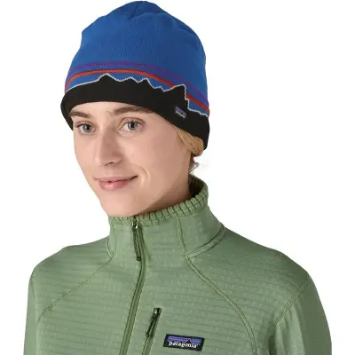 Patagonia Beanie Hat Classic Fitz Roy: Andes Blue Classic Fitz Roy: Andes Blue