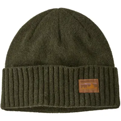 Patagonia Brodeo Beanie 73 Pine Needle Green Skyline