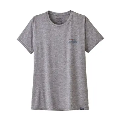Patagonia Cap Cool Daily Graphic T-Shirt Women Skyline/Feather Grey