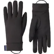 Patagonia Cap MW Liner Gloves Black Black S