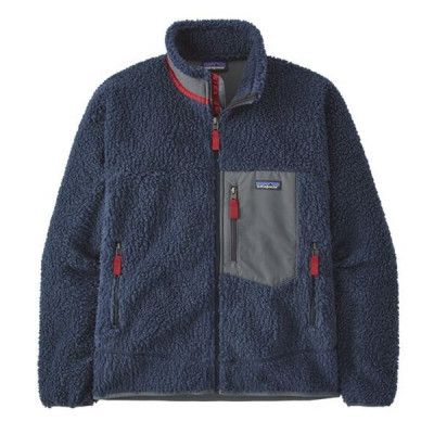 Patagonia Classic Retro-X Jacket Men New Navy W/Wax Red