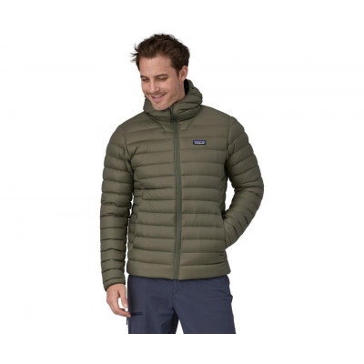 Patagonia Down Sweater Hoody Men Basin Green