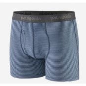 Patagonia Essential Boxer Briefs 3"Men Fathom Stripe: New Navy