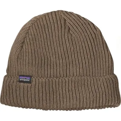 Patagonia Fishermans Rolled Beanie Ash Tan