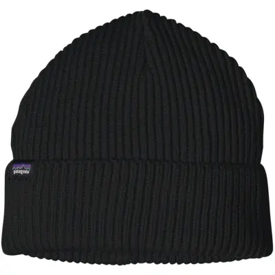 Patagonia Fishermans Rolled Beanie Black