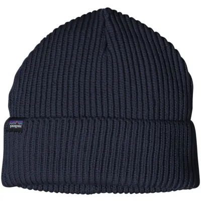 Patagonia Fishermans Rolled Beanie Navy Blue