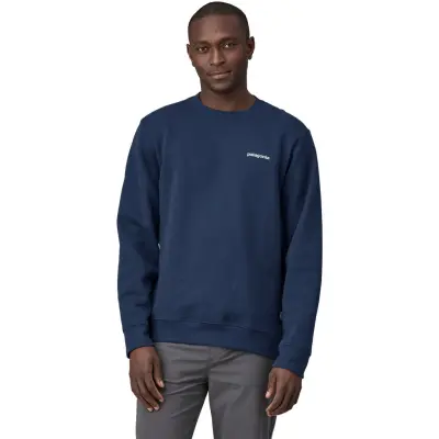 Patagonia Fitz Roy Icon Uprisal Crew Sweatshirt Lagom Blue