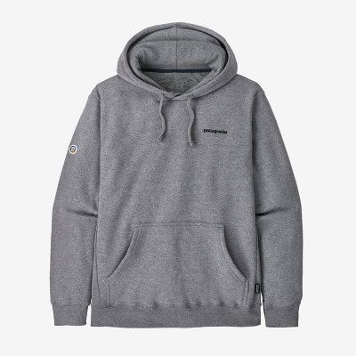 Patagonia Fitz Roy Icon Uprisal Hoody Gravel Heather