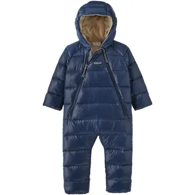 Patagonia Infant Hi-Loft Down Sweater Bunting New Navy