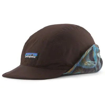 Patagonia Isthmus Earflap Cap Den Brown - S