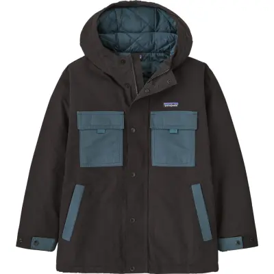 Patagonia Kids' Insulated Outdoor Everyday Jacket Black