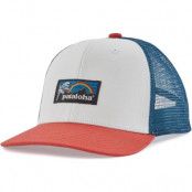 Patagonia K's Trucker Hat Patalokahi Label: Birch White